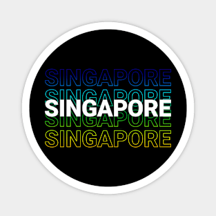 Singapore City Kinetic Design Magnet